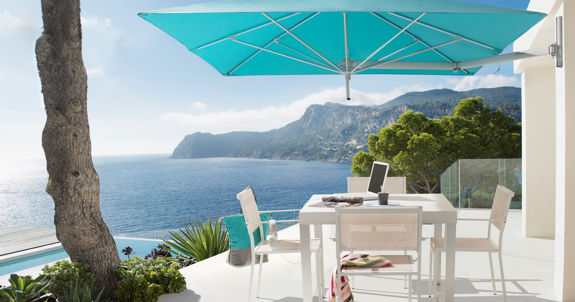 Paraflex Wall  mounted Square umbrella Lagoon HR.jpg